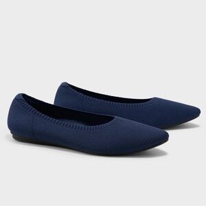 Arromic Navy Pointed-Toe Flats Womens Size 8.5 | NEW!!! 💙🖤
